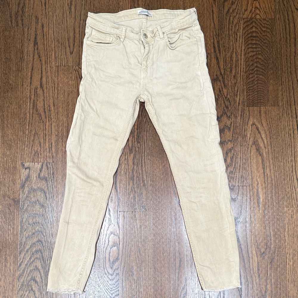 ❤️Zara Light Tan Skinny Jeans for Women